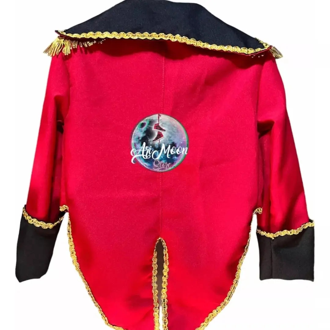 Disfraz de Domador de leones o Presentador  de Circo (chaqueta )